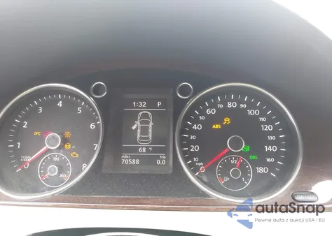 2012 Volkswagen Cc Lux Plus z USA, uszkodzony, nr VIN WVWHN7ANXCE517739